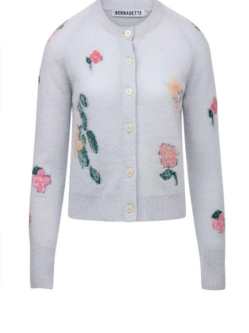 BERNADETTE cardigan clemence  BLUE-GREY